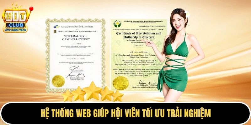 Hệ thống web giúp hội viên tối ưu trải nghiệm